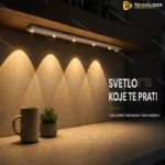 LED svetlo za ormar, kuhinju sa senzorom USB punjiva 80cm