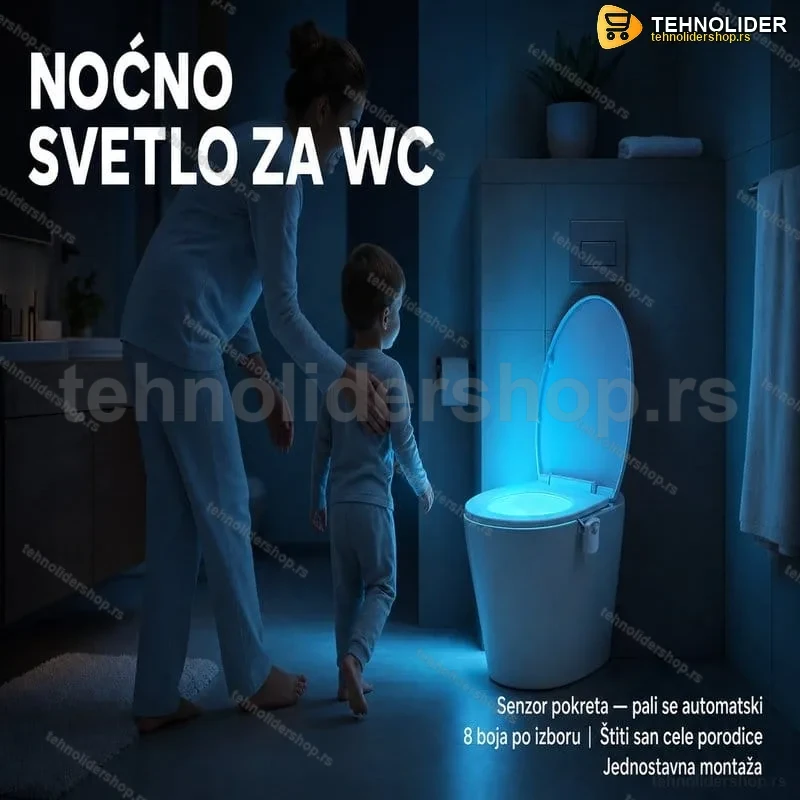 Led svetlo za wc šolju Led svetlo za wc šolju