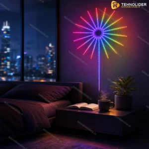 LED Traka Vatromet – Sinhronizacija sa Muzikom i 16 Boja