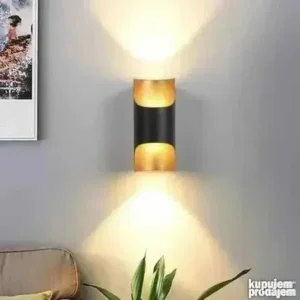 LED zidna lampa za fasadu DS-YC01 10W crna IP65