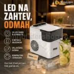 Ledomat za Kućnu Upotrebu – 12 kg Leda na Dan, 9 Kockica za 6 Minuta