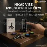 Lokator za Ključeve – Aparat za Pronalaženje sa 4 Prijemnika