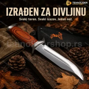 Lovački nož Elk Ridge sa futrolom od fibera