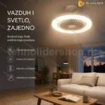 Luster Ventilator – 2 u 1 rešenje za osveženje i osvetljenje prostora!
