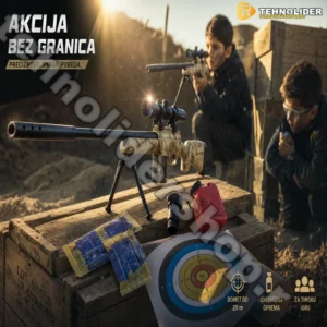 M24 puska snajper sa laserom i gel kuglicama