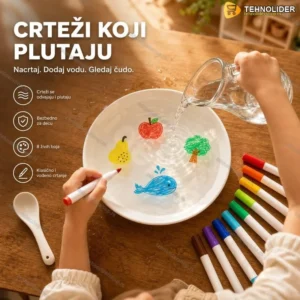 Set Magičnih Vodenih Flomastera (8 komada)