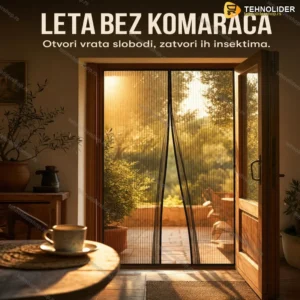 Magnetna mreža protiv komaraca – komarnik