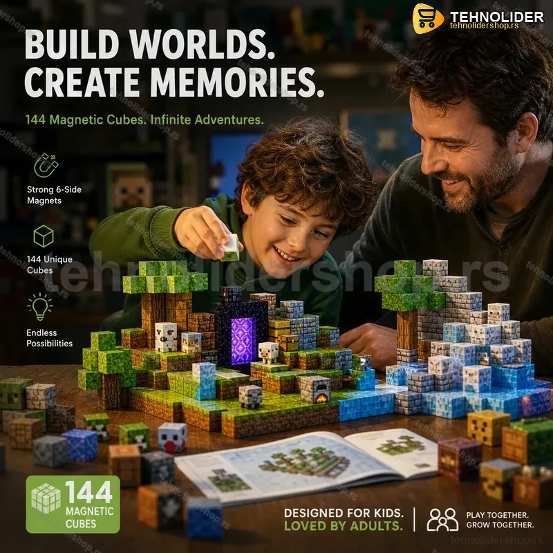 Magnetne magicne kocke 144 delova Magnetne magicne kocke 144 delova