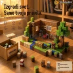 Magnetne Magične Kocke – Set od 80 Delova za Kreativnu Igru i Gradnju