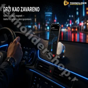 Magnetni Vakuum Držač za Telefon