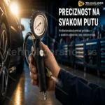 Manometar za Pumpanje Guma sa Pištoljem – Opseg 0-16 Bar