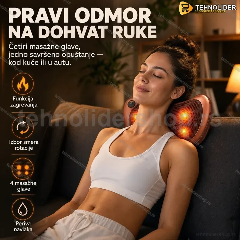 Masažer jastuk Kuća/Auto Masažer jastuk Kuća/Auto