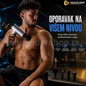 Masazer Pistolj za masazu Fascial Muscle Gun-masazer