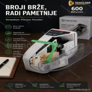 Mini Mašina za Brojanje Novčanica – Brza i Precizna Brojačica