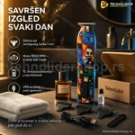 Rozia Trendy Mašinica za Šišanje i Brijanje – LED Displej, USB Punjenje