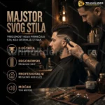 Mašinica za ŠIŠANJE sa T oštricom-VINTAGE T9