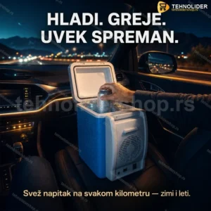 FROSTBOX 2u1 Mini Frižider i Grejač za Auto – Hladi i Greje
