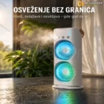 Dvozonski Mini Klima Ventilator 3 u 1 – Osveženje bez granica!