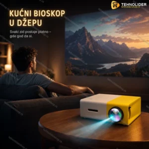 Mini LED Projektor YG300 – Prenosni Kućni Bioskop Full HD