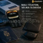 Mini Mobilni Telefon na Preklop i16 Pro – Dual SIM, Kompaktan Dizajn