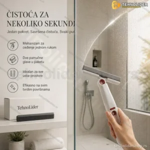Mini Mop za Čišćenje sa Pamunom Glavom 1+1 — Brzo i Jednostavno