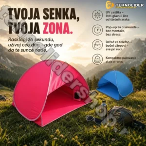 mini-pop-up-sator-za-plazu-sa-uv-zastitom-senka-za-glavu-drzac-za-telefon-i-bocni-dzepovi-plavi-i-rozi-tehnolidershop-3