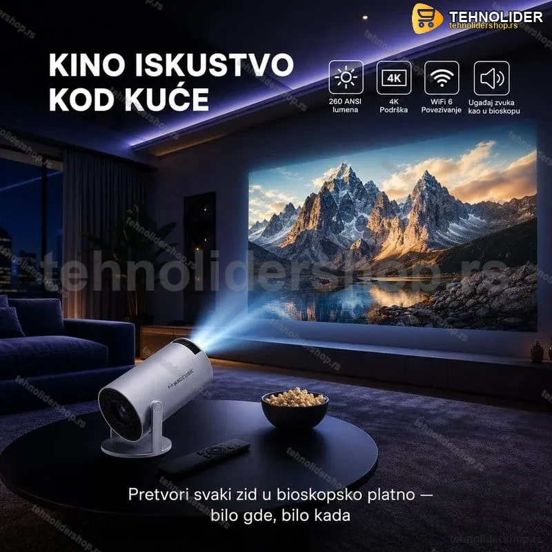 Mini Projektor HY300 Pro Ultra HD Mini Projektor HY300 Pro Ultra HD