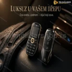 Mini telefon Mercedes Benz oblika ključa – Dual SIM sa Bluetoothom