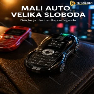Mini telefon u obliku automobila Dual SIM