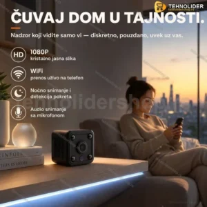 Mini IP kamera HD 1080P WiFi audio