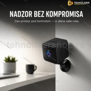 Mini WiFi špijunska kamera 1080P HD sa noćnim vidom i detekcijom pokreta