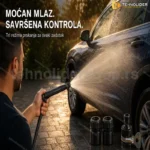 Set mlaznica za baštensko crevo sa 3 režima prskanja — mesing i ABS