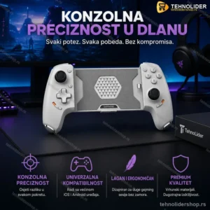 Aobian Mak Mobilni Kontroler za Igre – Tip-C Džojstik sa Holovim Okidačem