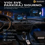 Monitor za Parkiranje 7 Inča – LCD Ekran za Auto Kameru