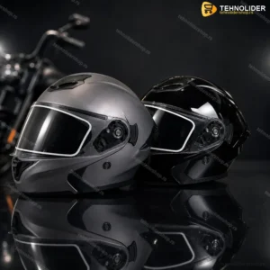 Moto Kaciga na Preklop (Flip-Up) sa Duplim Vizirom – Modularna Kaciga za Motor, Skuter i Touring Vožnju