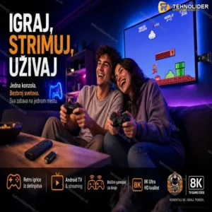 Multifunkcionalni Smart TV Uređaj: Game Stick I Android TV