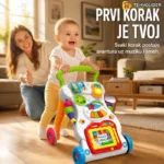 Muzička Hodalica za Bebe Music Walker — Igračka za Prve Korake