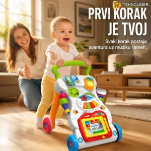 Muzička Hodalica za Bebe Music Walker — Igračka za Prve Korake