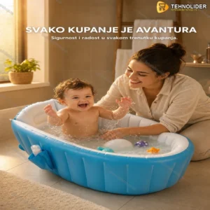 Naduvavajuća kadica za kupanje beba