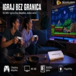 Najnovija Retro game 3D 4K HDMI stick konzola 30000 igrica+ 2 bežična džojstika