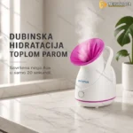 Nano Aparat za Parenje Lica – Dubinska Hidratacija sa Toplom Parom