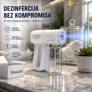 Bežični Nano Parni Pištolj za Dezinfekciju – USB Punjenje