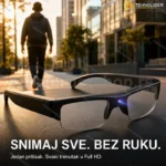 Naočare sa kamerom Full HD – Snimaj bez ruku do 2h