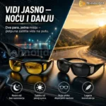HD naočare za dnevnu i noćnu vožnju DVA PARA