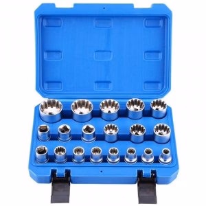Nasadni ključevi 1/2 set 19 komada 8-32mm dvanaestougaoni