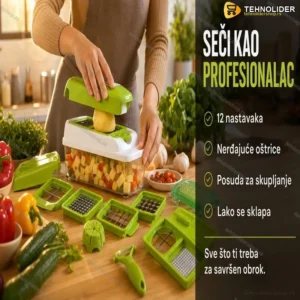 Nicer Dicer Plus – Multipraktični super secko