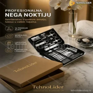 Noliva Set za Negu Noktiju – Profesionalni Komplet 26 Delova