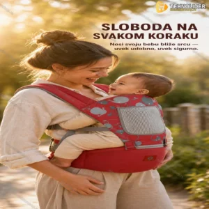 Nosiljka za bebe 3 u 1 — ergonomska i praktična