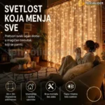 Novogodišnja LED Zavesa 3m x 3m