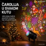 Novogodišnji PROJEKTOR sa prazničnim motivima